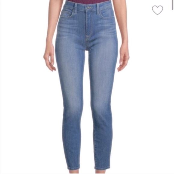 Hudson Lynne Flap High Waist Super Skinny Jeans Pico Wash Size 32 - Picture 1 of 7